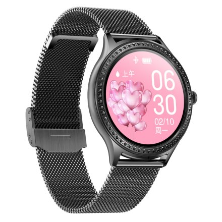 Damski smartwatch z ciśnieniomierzem Pacific 39-03 Sport Kalorie Puls Termometr