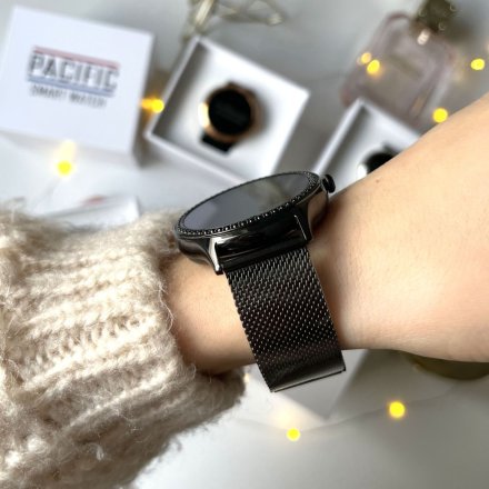 Damski smartwatch z ciśnieniomierzem Pacific 39-03 Sport Kalorie Puls Termometr