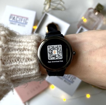 Damski smartwatch z ciśnieniomierzem Pacific 40-04 Sport Kalorie Puls Termometr