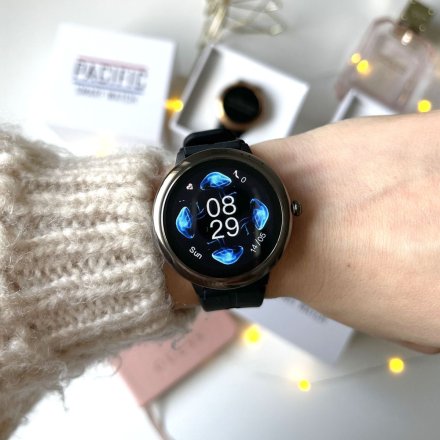 Damski smartwatch z ciśnieniomierzem Pacific 40-04 Sport Kalorie Puls Termometr