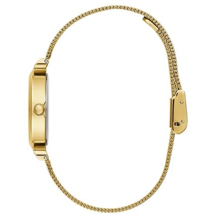 Złoty elegancki zegarek Guess Array z bransoletką GW0471L2
