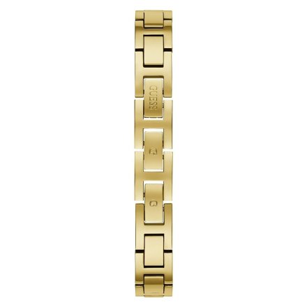 Damski złoty zegarek Guess Bellini z bransoletką i kryształkami GW0022L2