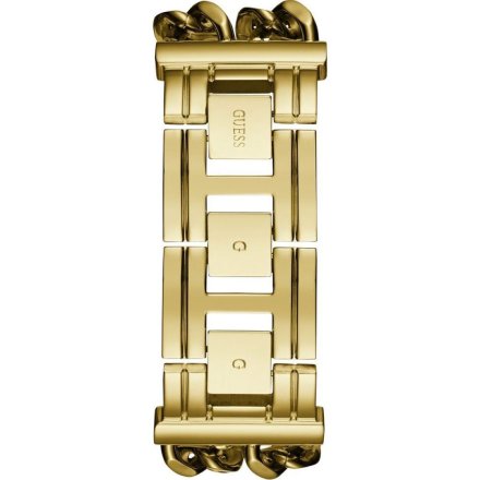 Złoty zegarek damski Guess z łańcuszkami Mod Heavy Metal W1117L2
