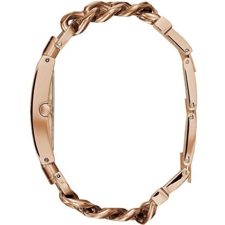 Różowozłoty zegarek damski Guess z łańcuszkami Mod Heavy Metal W1117L3