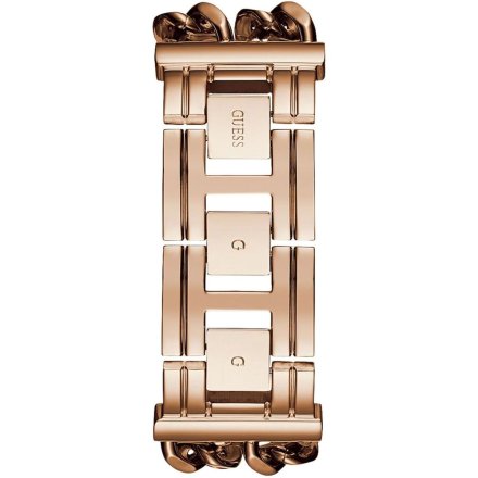 Różowozłoty zegarek damski Guess z łańcuszkami Mod Heavy Metal W1117L3