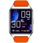 Smartwatch z funkcją rozmowy Termometr Ciśnienie Rubicon RNCE89 pomarańczowy SMARUB156