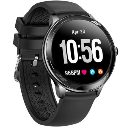 Damski smartwatch z funkcją rozmowy Rubicon RNCE90 czarny SMARUB166