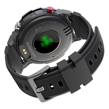Smartwatch z funkcją rozmowy Tlen Puls Sport Rubicon RNCE91 srebrny SMARUB168