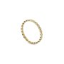 Złoty pierścionek Fossil Sadie damska obrączka z kryształami r.13 JF03749710