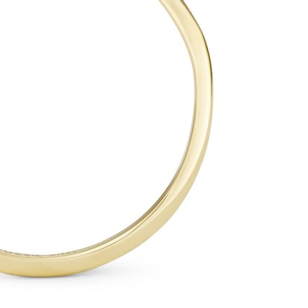 Złoty pierścionek damski Fossil z kryształami sercami r.13 JF04359710