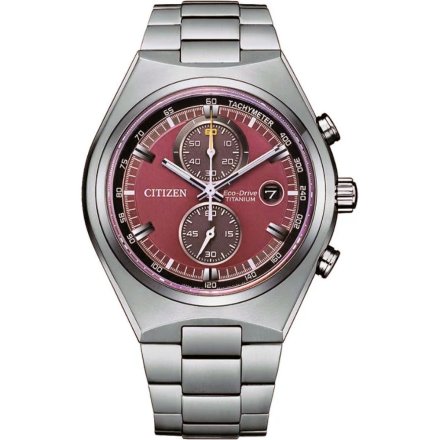 Citizen CA7090-87X Zegarek Męski na bransolecie Eco Drive Super Titanium Citizen