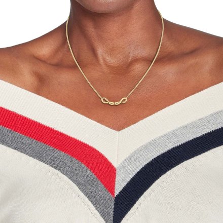 Złoty naszyjnik Tommy Hilfiger TH Twist MJF 2780734