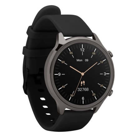 Smartwatch Garett Bonita czarny stalowy + pasek 5904238485507