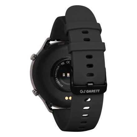 Smartwatch Garett Bonita czarny stalowy + pasek