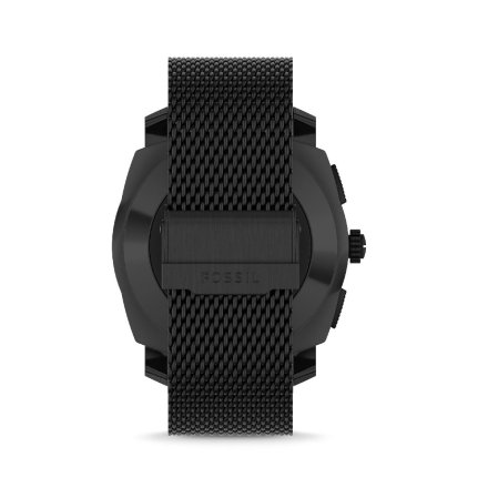 Czarny smartwatch Fossil Machine Hybrid z bransoletką FTW7062