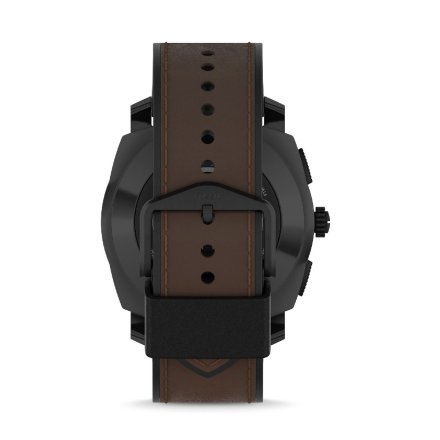 Brązowy smartwatch Fossil Machine Hybrid z paskiem FTW7068