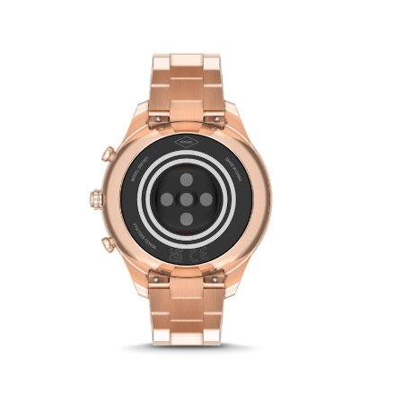 Różowo złoty smartwatch Fossil Stella Hybrid z bransoletką FTW7063