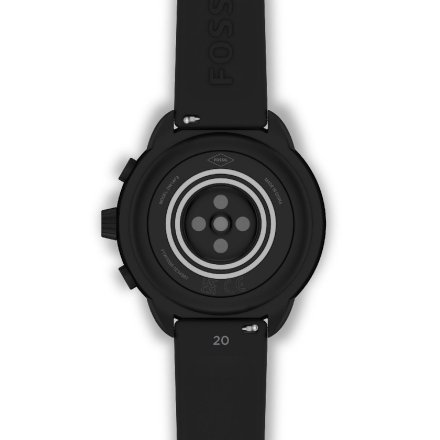 Zegarek smartwatch Fossil Wellness Hybrid czarny FTW7080