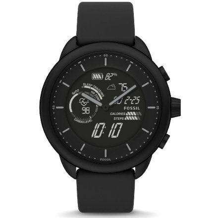 Zegarek smartwatch Fossil Wellness Hybrid czarny FTW7080