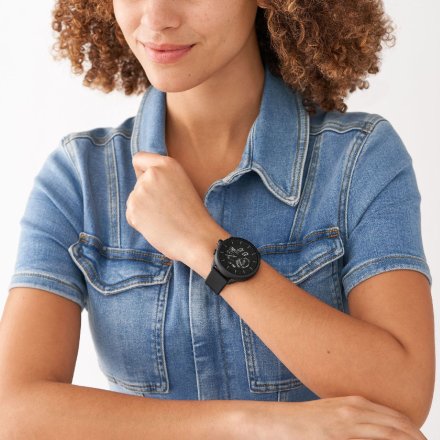 Zegarek smartwatch Fossil Wellness Hybrid czarny FTW7080
