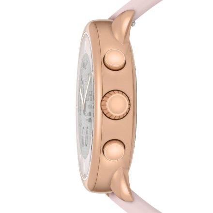 Damski smartwatch Fossil Wellness Hybrid pudrowy  FTW7083