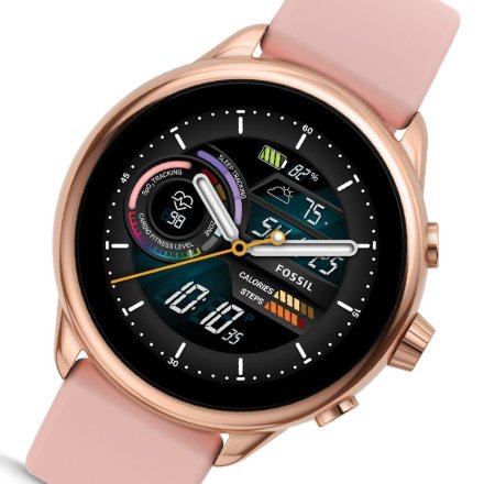 Smartwatch Fossil 6 GEN Wellness różowy FTW4071