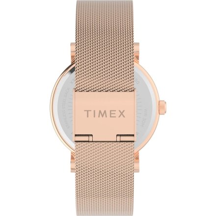 Różowozłoty zegarek Timex Originals z bransoletką TW2U05500