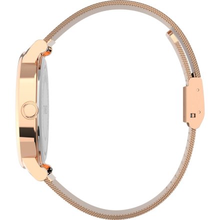 Różowozłoty zegarek Timex Originals z bransoletką TW2U05500