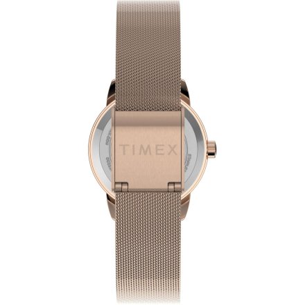 Różowozłoty zegarek Timex Easy Reader z bransoletką TW2U05500