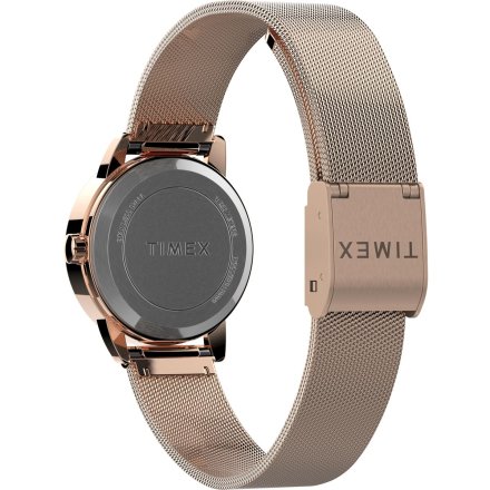 Różowozłoty zegarek Timex Easy Reader z bransoletką TW2U05500