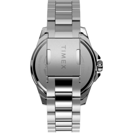 Męski zegarek Timex Essex Avenue srebrny z bransoletką TW2U14700