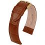 Jasnobrązowy pasek skórzany 18 mm HIRSCH Duke NQR 01028070NQ-1-18 (L)