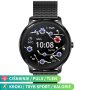 Czarny smartwatch damski Rubicon RNBE66 SMARUB124