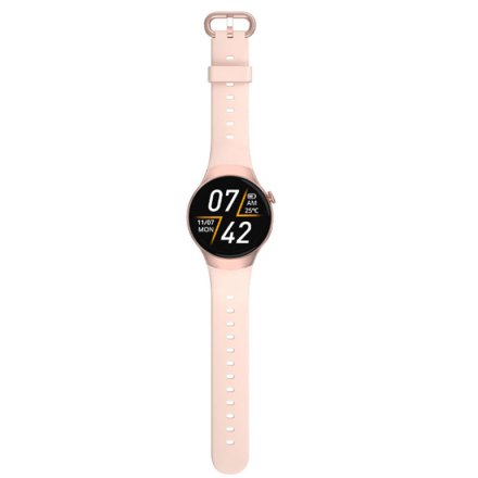 Różowy smartwatch z funkcją rozmowy Rubicon RNCE87 SMARUB147