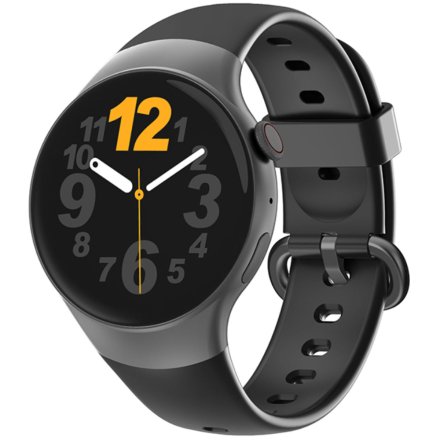 Czarny smartwatch z funkcją rozmowy Rubicon RNCE87 SMARUB148