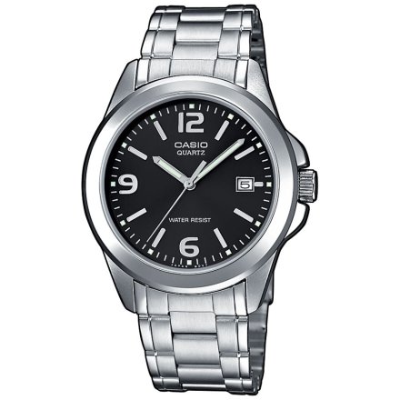 Zegarek Męski Casio Classic z czarną tarczą MTP-1259PD-1AEG
