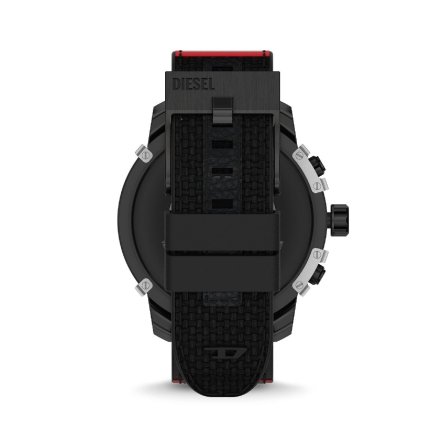 Smartwatch Diesel Griffed 6 GEN z czerwonym paskiem DZT2041