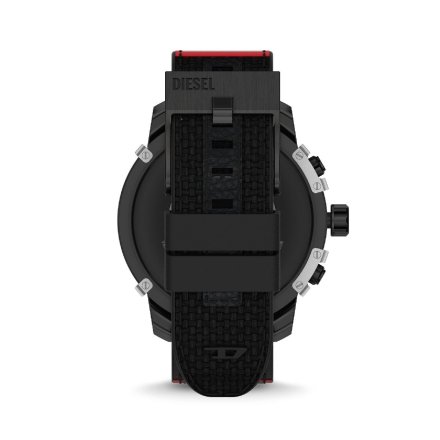 Smartwatch męski Diesel z funkcją rozmowy NFC Aktywność Sen czerwony DZT2041