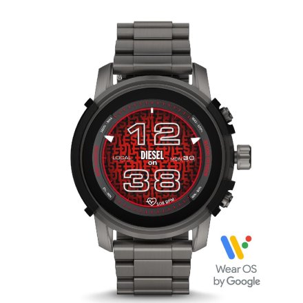 Smartwatch Diesel Griffed 6 GEN z bransoletką szary DZT2042