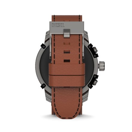 Smartwatch Diesel Griffed 6 GEN z brązowym paskiem DZT2043
