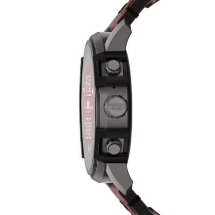 Smartwatch Diesel Griffed 6 GEN z brązowym paskiem DZT2043