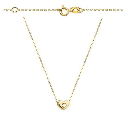 Biżuteria SAXO 14K Naszyjnik damski złoty pr.585- 3-21-CN00129-2