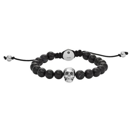 Bransoletka męska Diesel Beads koraliki i czaszka DX1381040
