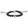 Bransoletka męska Diesel Beads koraliki i czaszka DX1381040