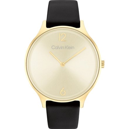 Zegarek damski Calvin Klein Timeless z czarnym paskiem 25200008