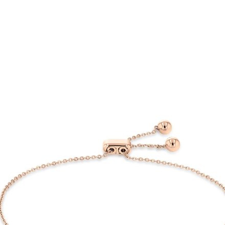 Różowozłota bransoletka Calvin Klein Faceted Heart 35000040