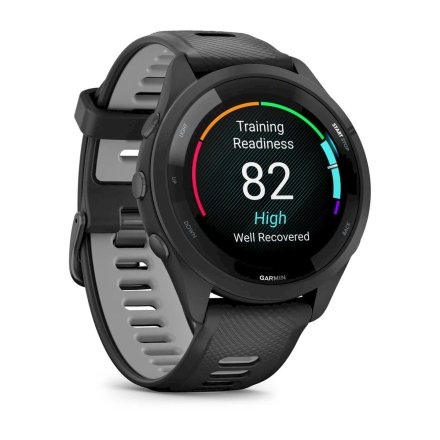 GARMIN Forerunner 265 Czarny smartwatch do biegania 010-02810-10