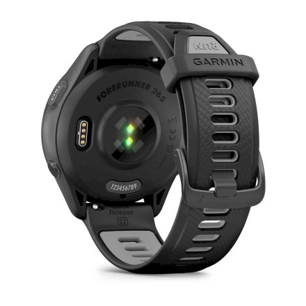 GARMIN Forerunner 265 Czarny smartwatch do biegania 010-02810-10