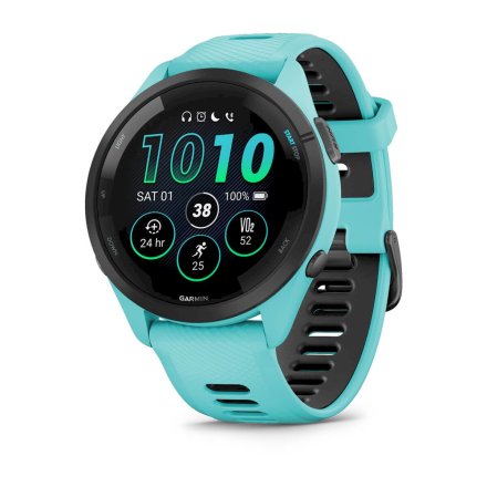 GARMIN Forerunner 265 Błękitny smartwatch do biegania 010-02810-12