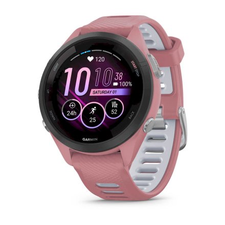 GARMIN Forerunner 265S Różowy smartwatch do biegania 010-02810-15